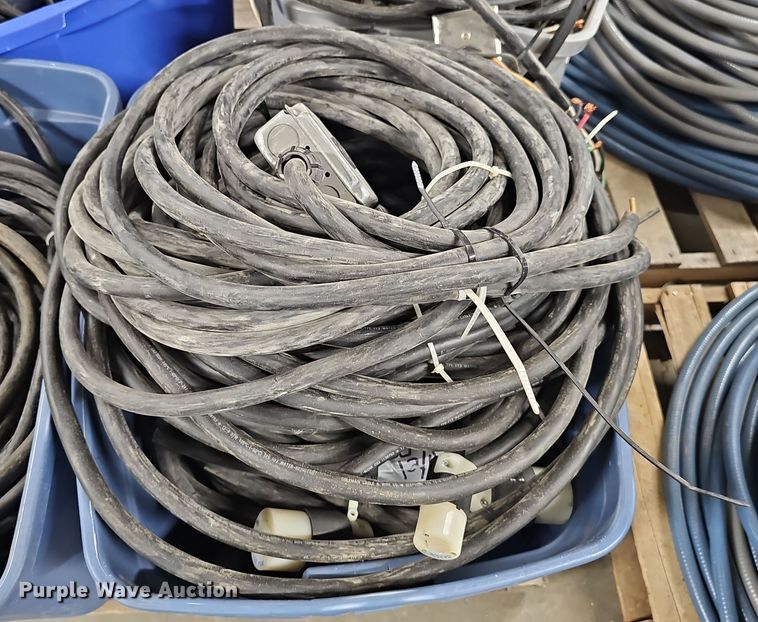 image for item EH8574 (17) rolls of #12 electrical cords
