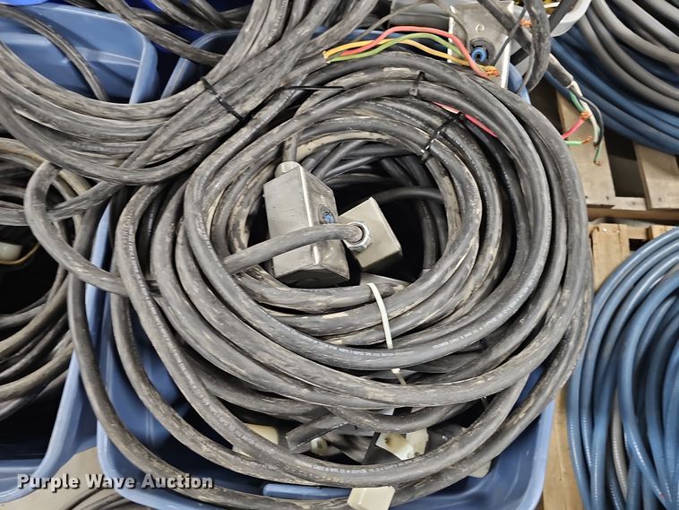 image for item EH8574 (17) rolls of #12 electrical cords