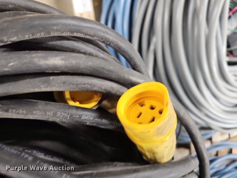 image for item EH8576 (31) rolls of  #12 electrical cords