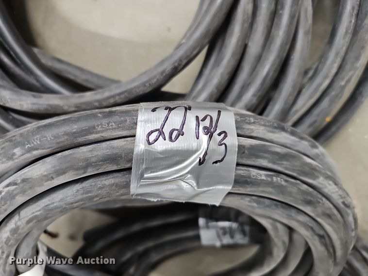 image for item EH8584 (8) rolls of #12 electrical wires