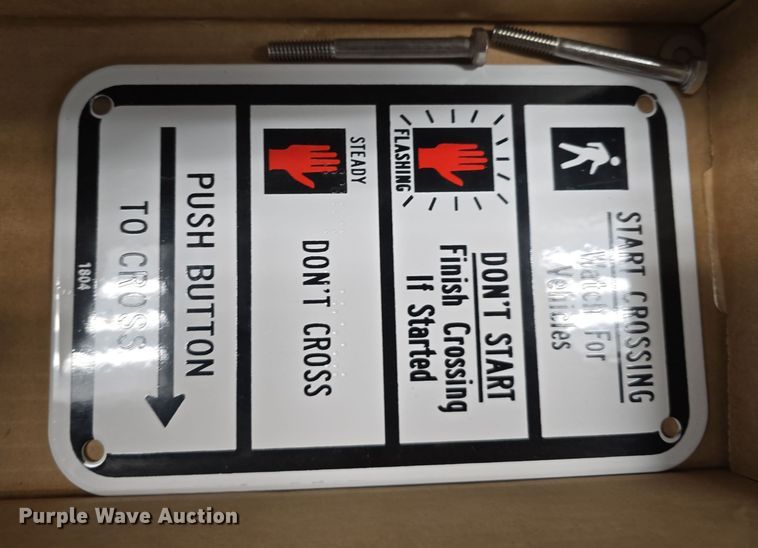 image for item EH8585 (6) Polara crosswalk push button