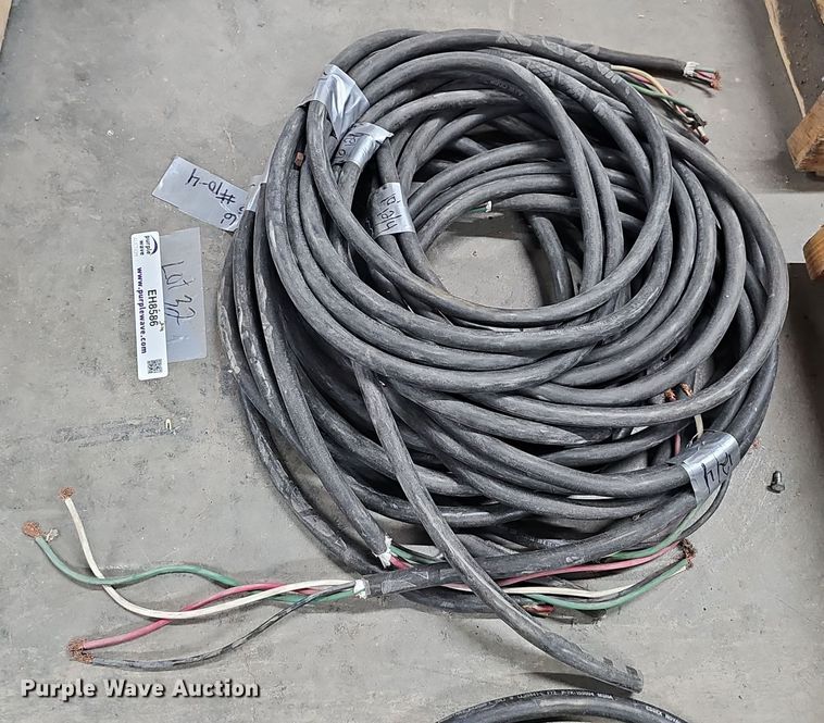 image for item EH8586 (9) rolls of electrical wiring