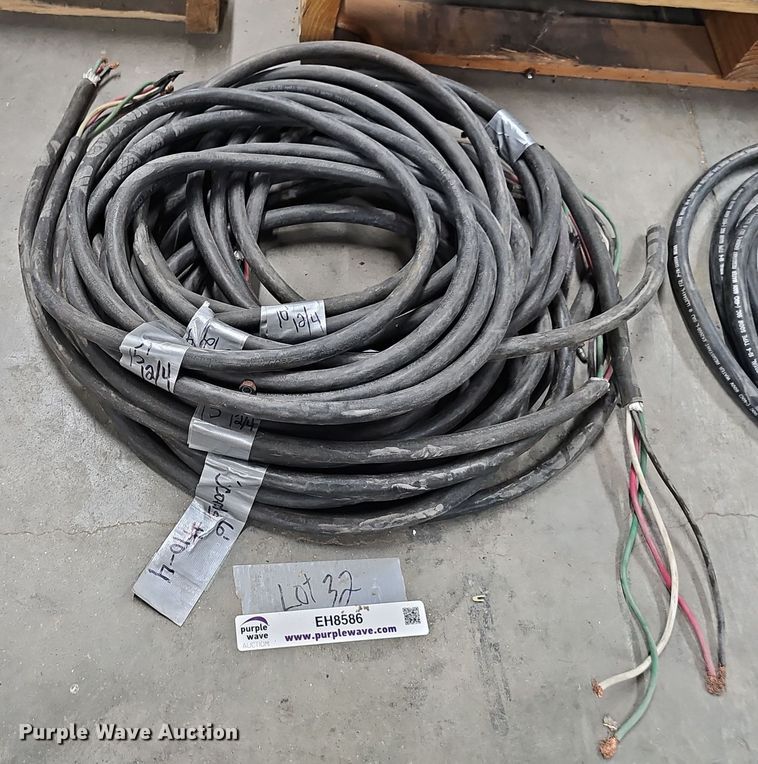 image for item EH8586 (9) rolls of electrical wiring