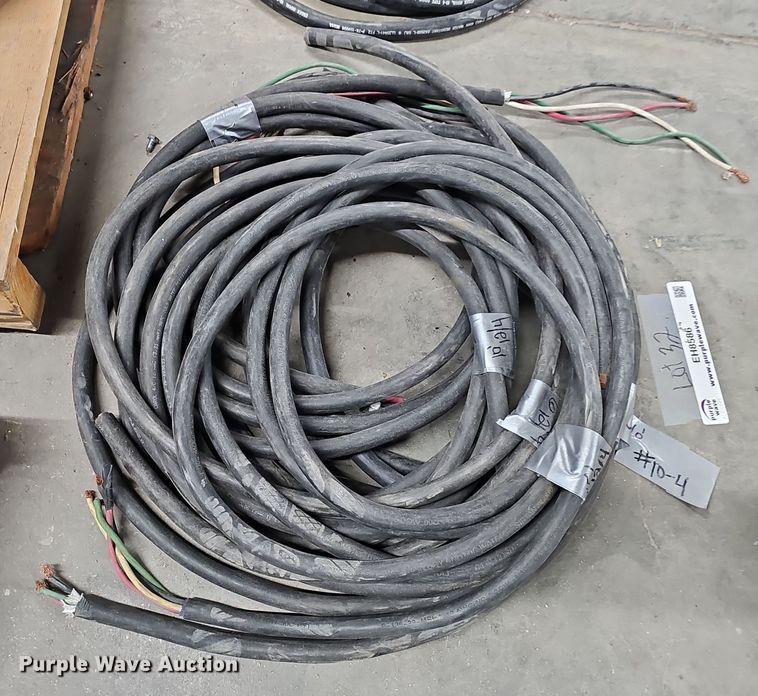 image for item EH8586 (9) rolls of electrical wiring