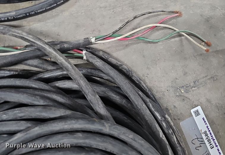 image for item EH8586 (9) rolls of electrical wiring