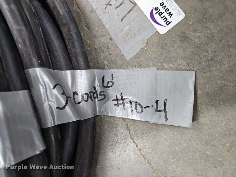 image for item EH8586 (9) rolls of electrical wiring