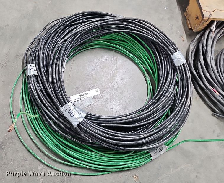 image for item EH8588 (5) rolls of #6 electrical wires