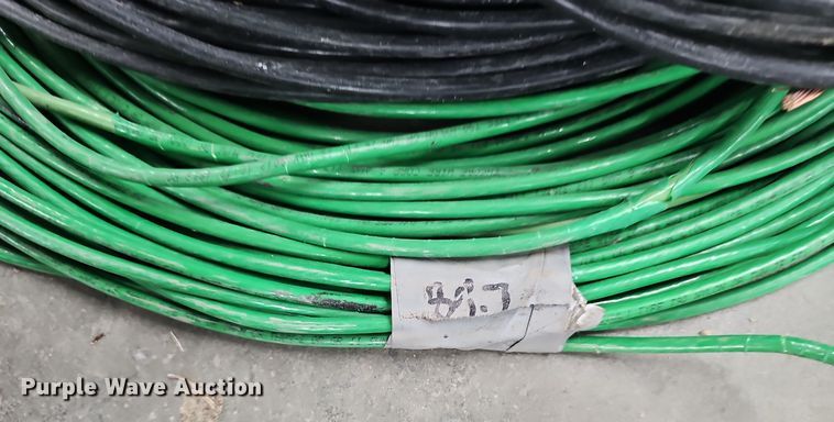 image for item EH8588 (5) rolls of #6 electrical wires