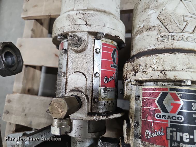 image for item EH8599 (4) Graco Fire Ball pneumatic pumps