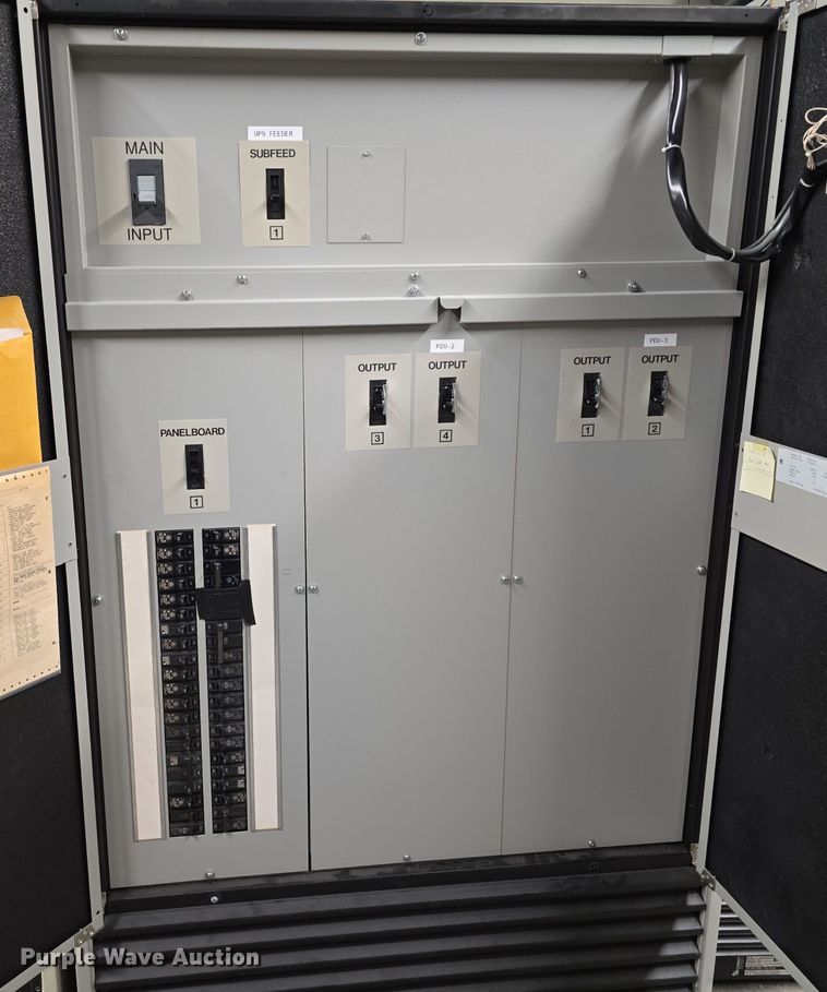 image for item EH8616 (9) power supply cabinets 