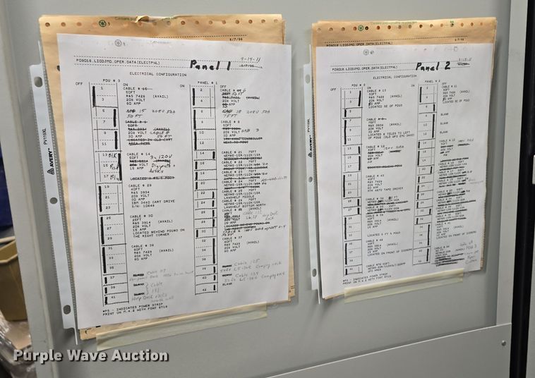 image for item EH8616 (9) power supply cabinets 