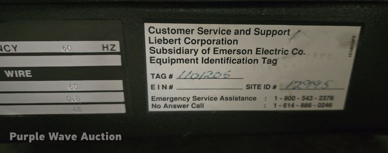 image for item EH8616 (9) power supply cabinets 