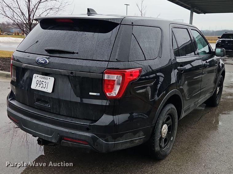 image for item EI8795 2018 Ford Explorer Police Interceptor SUV