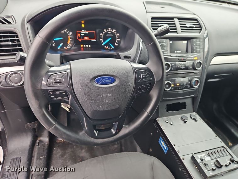 image for item EI8795 2018 Ford Explorer Police Interceptor SUV