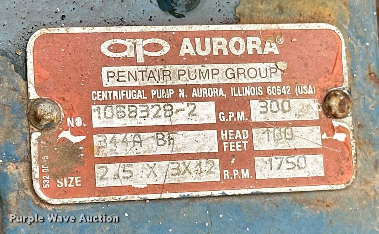 image for item EK0356 Aurora 344A pump