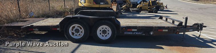 image for item EK2491 2011 Sure Trac ST7918T tilt deck equipment trailer