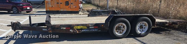 image for item EK2491 2011 Sure Trac ST7918T tilt deck equipment trailer