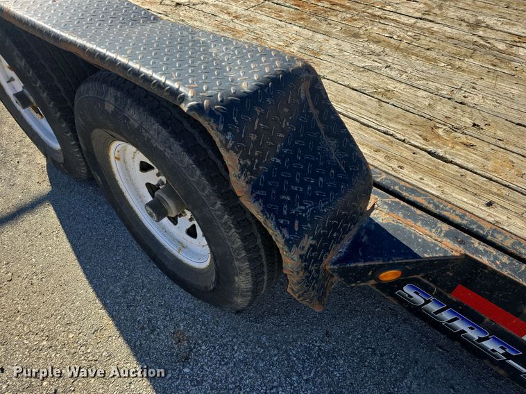 image for item EK2491 2011 Sure Trac ST7918T tilt deck equipment trailer