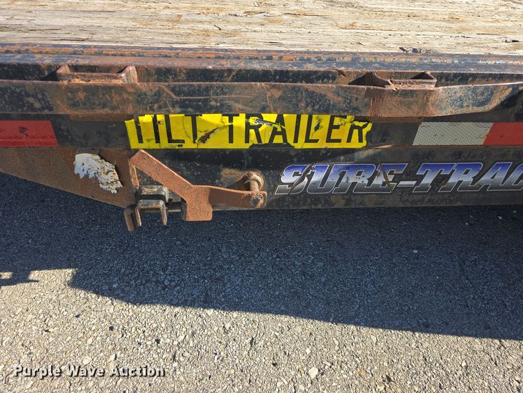 image for item EK2491 2011 Sure Trac ST7918T tilt deck equipment trailer