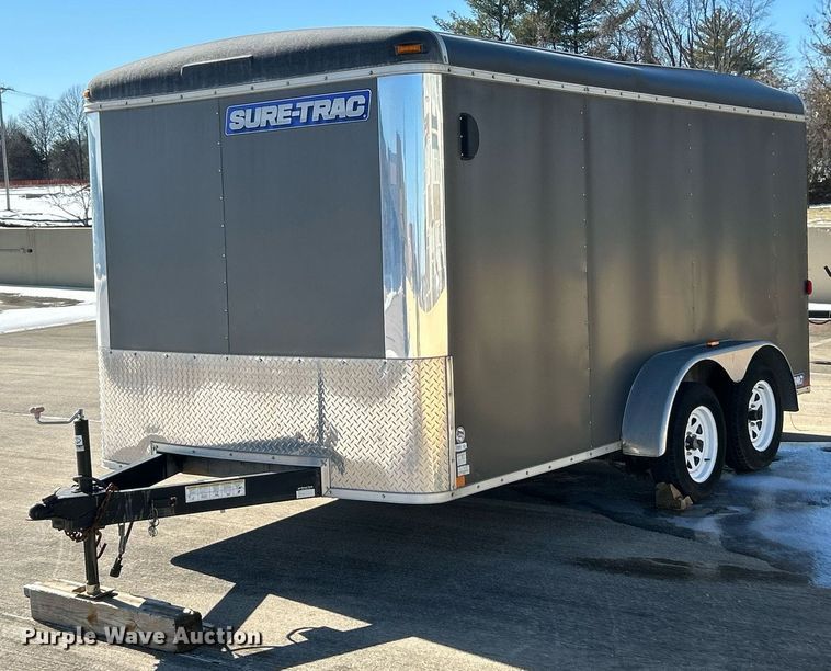 image for item EK2572 2013 Sure-Trac STR8414T enclosed cargo trailer
