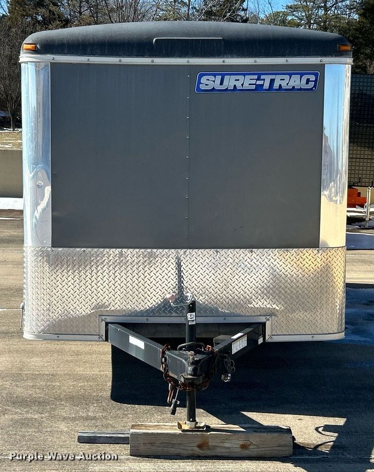 image for item EK2572 2013 Sure-Trac STR8414T enclosed cargo trailer