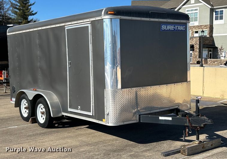 image for item EK2572 2013 Sure-Trac STR8414T enclosed cargo trailer