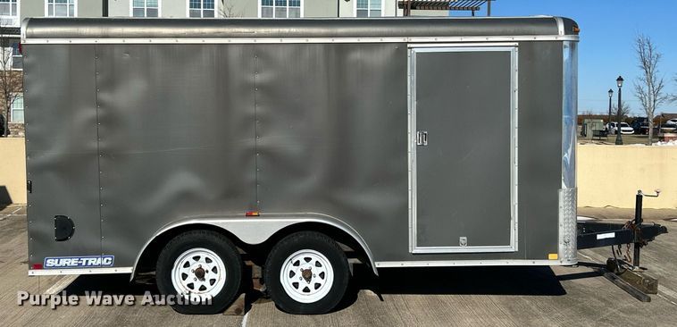 image for item EK2572 2013 Sure-Trac STR8414T enclosed cargo trailer