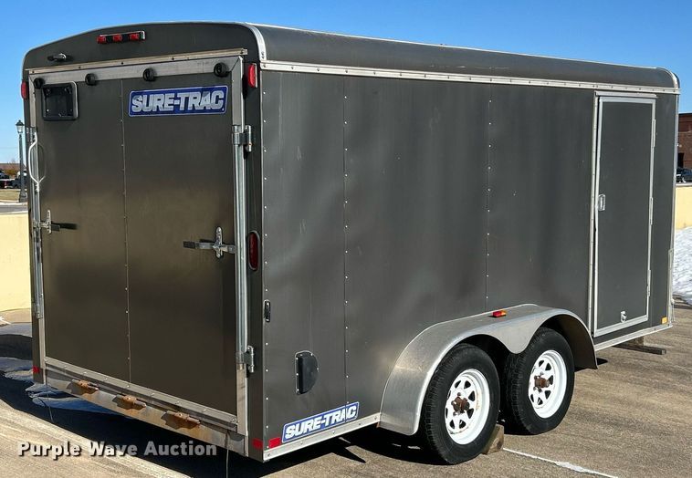 image for item EK2572 2013 Sure-Trac STR8414T enclosed cargo trailer