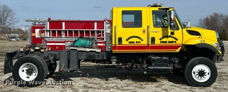 image for item EK2617 2013 International 7400 Workstar truck cab and chassis