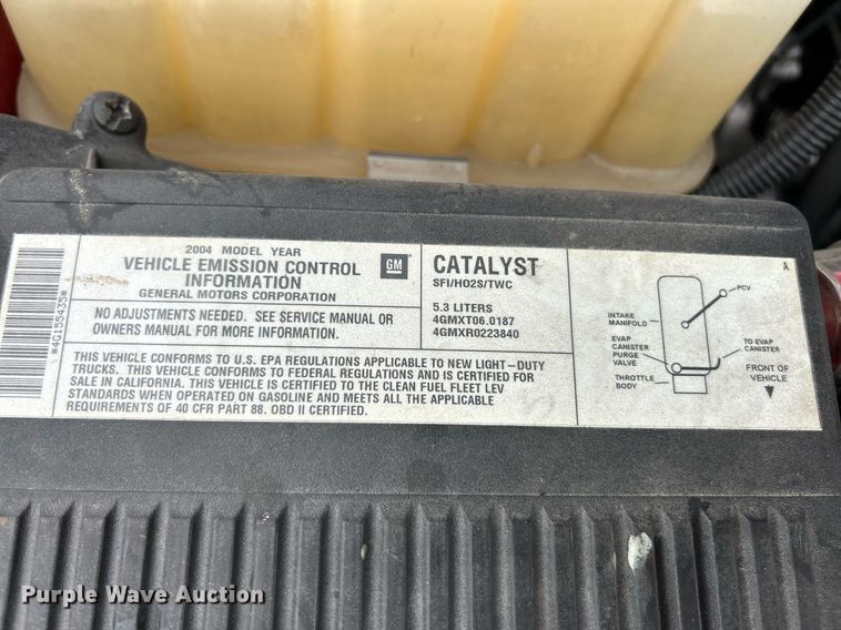 image for item EK2622 2004 Chevrolet Avalanche Crew Cab pickup truck