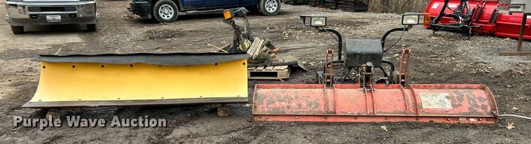 image for item EK2629 (2) snow plows 