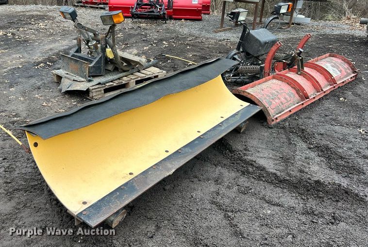 image for item EK2629 (2) snow plows 