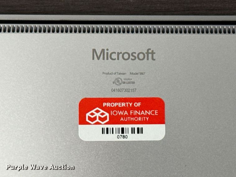 image for item EM3507 (10) Microsoft 1867 laptops