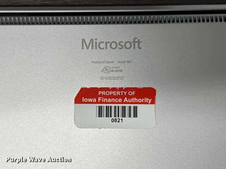 image for item EM3507 (10) Microsoft 1867 laptops