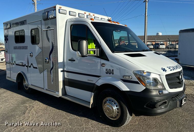 image for item EN5061 2014 Mercedes-Benz Sprinter 3500 ambulance
