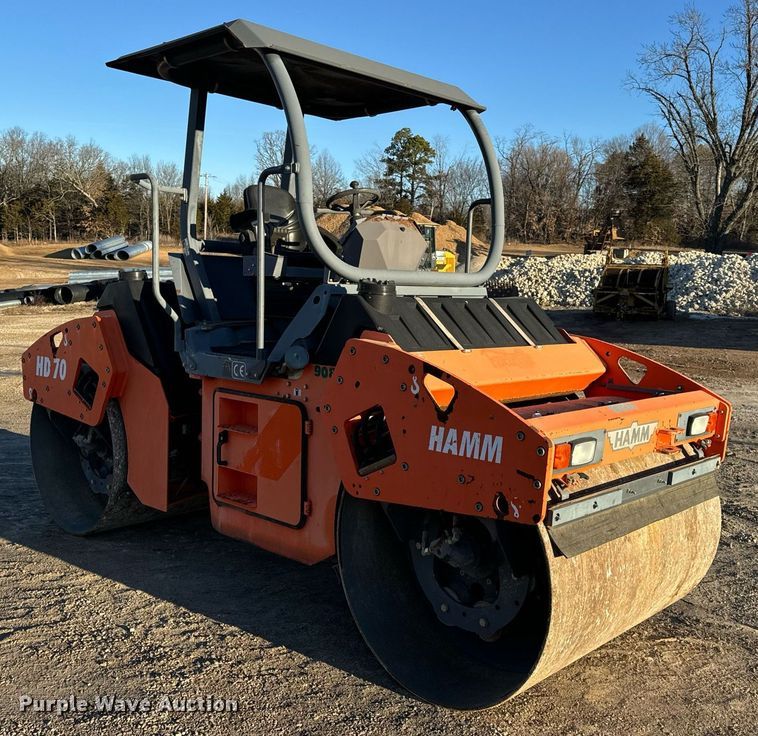 image for item EN5071 2006 Hamm HD70 double drum vibratory roller