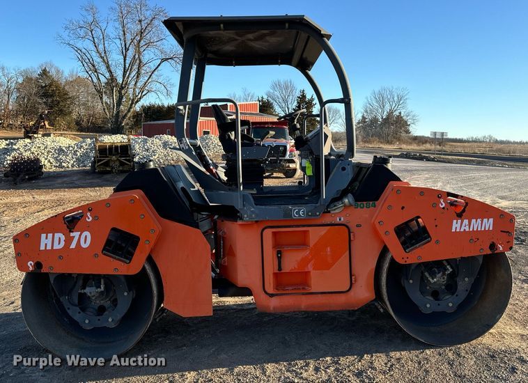 image for item EN5071 2006 Hamm HD70 double drum vibratory roller