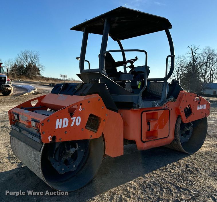 image for item EN5071 2006 Hamm HD70 double drum vibratory roller