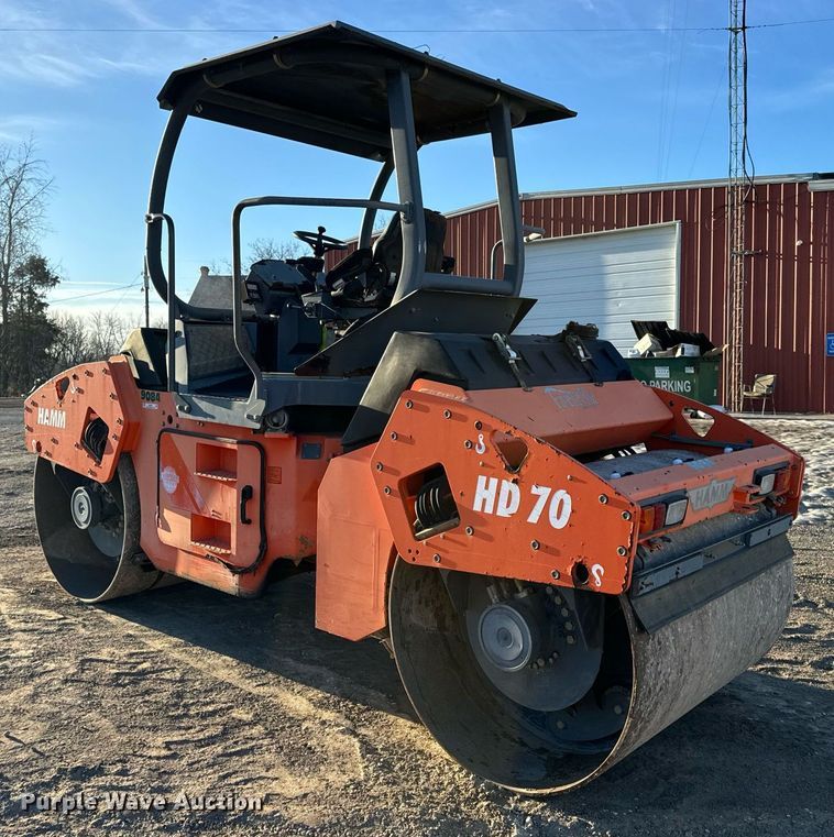 image for item EN5071 2006 Hamm HD70 double drum vibratory roller