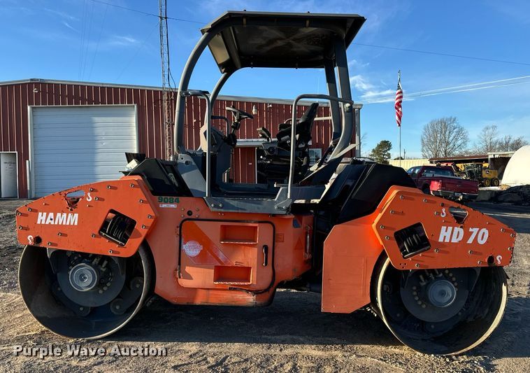 image for item EN5071 2006 Hamm HD70 double drum vibratory roller