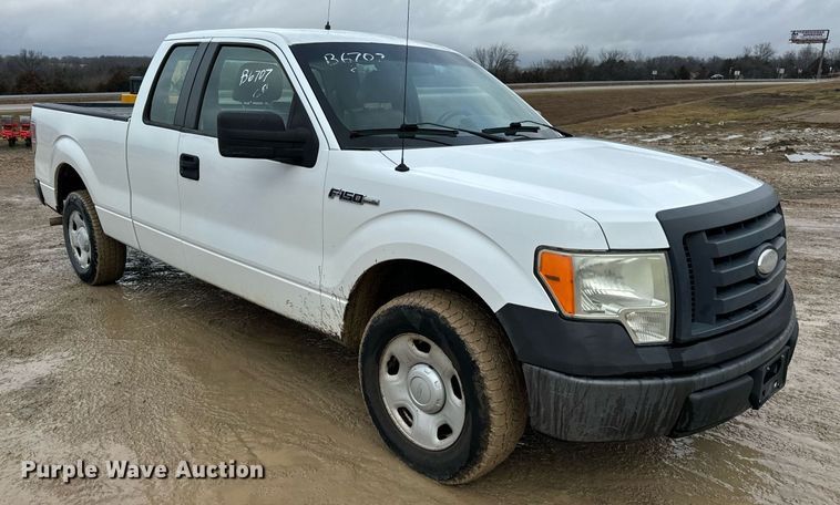 image for item EN5077 2009 Ford F150 SuperCab pickup truck