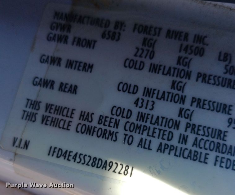 image for item EO0540 2008 Ford E450 shuttle bus