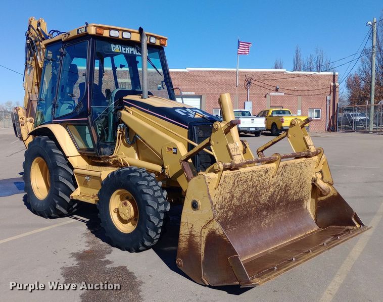 image for item EO0546 2002 Caterpillar 420D backhoe 