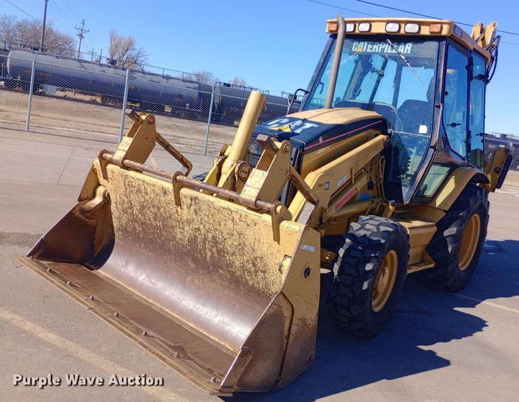 image for item EO0546 2002 Caterpillar 420D backhoe 