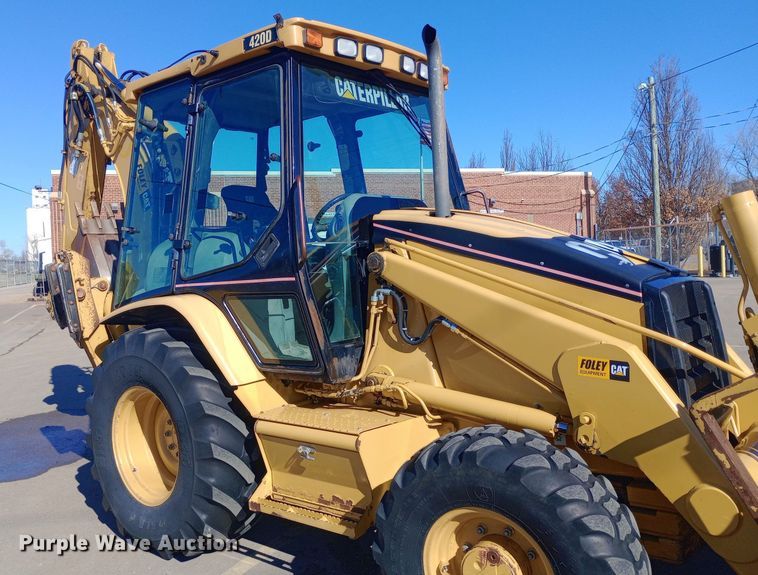image for item EO0546 2002 Caterpillar 420D backhoe 