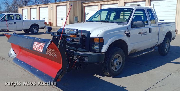 image for item EO0573 2008 Ford F250 Super Duty SuperCab pickup truck