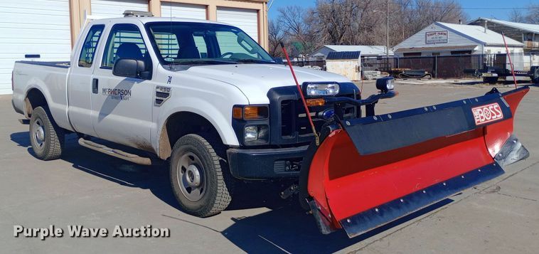 image for item EO0573 2008 Ford F250 Super Duty SuperCab pickup truck