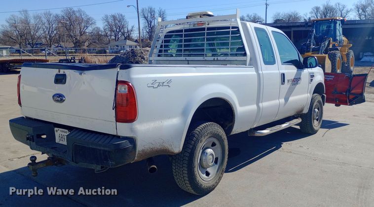 image for item EO0573 2008 Ford F250 Super Duty SuperCab pickup truck