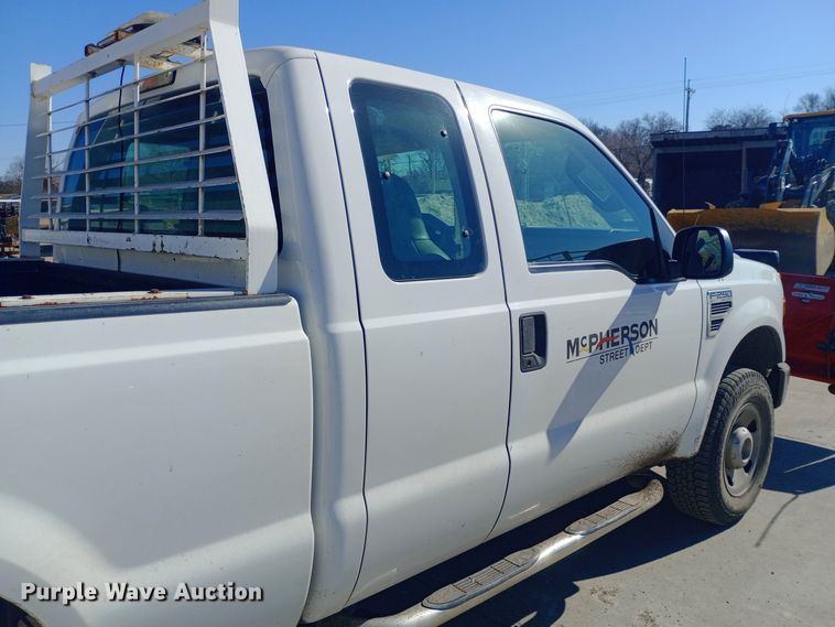 image for item EO0573 2008 Ford F250 Super Duty SuperCab pickup truck