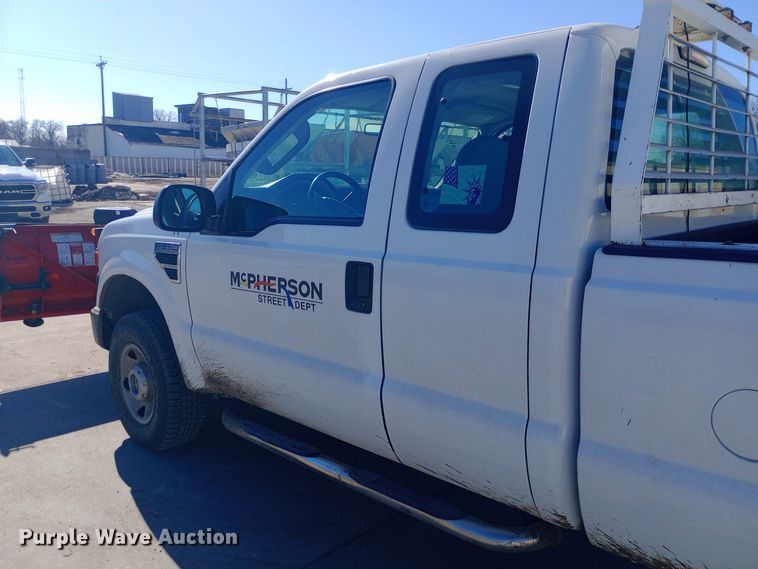 image for item EO0573 2008 Ford F250 Super Duty SuperCab pickup truck